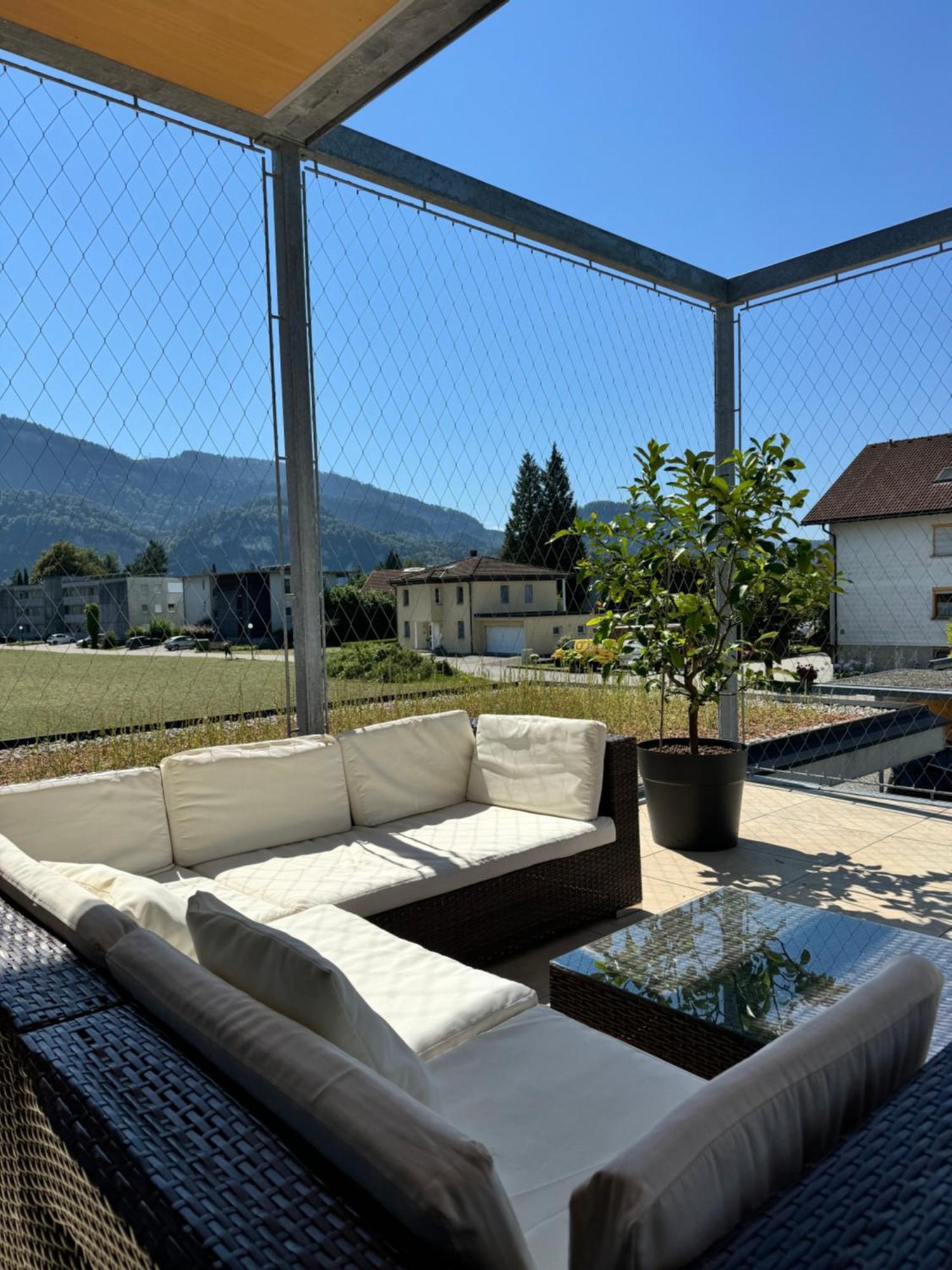 Architektenhaus Rhaa Mit Terrassen Altach Экстерьер фото