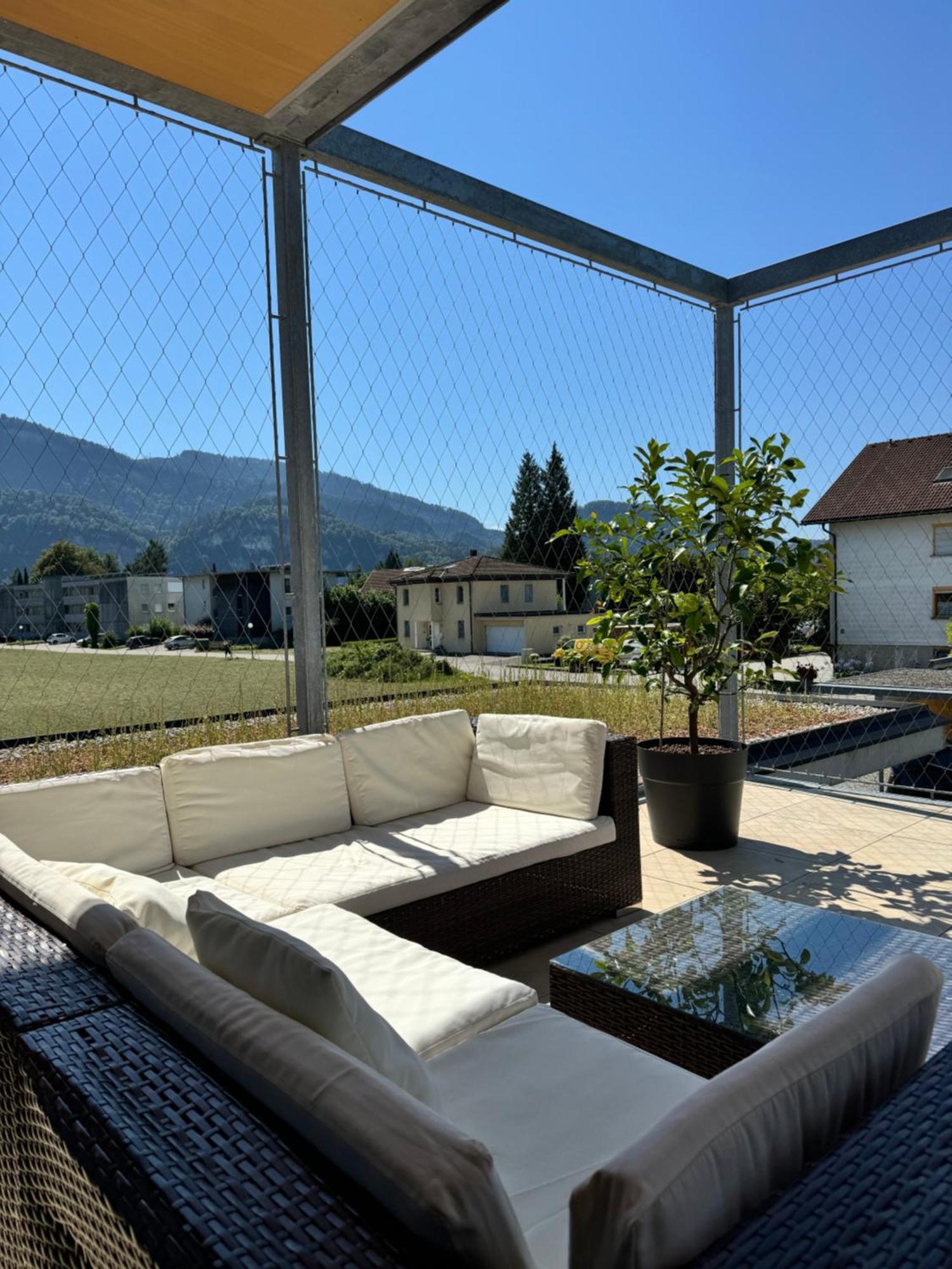 Architektenhaus Rhaa Mit Terrassen Altach Экстерьер фото